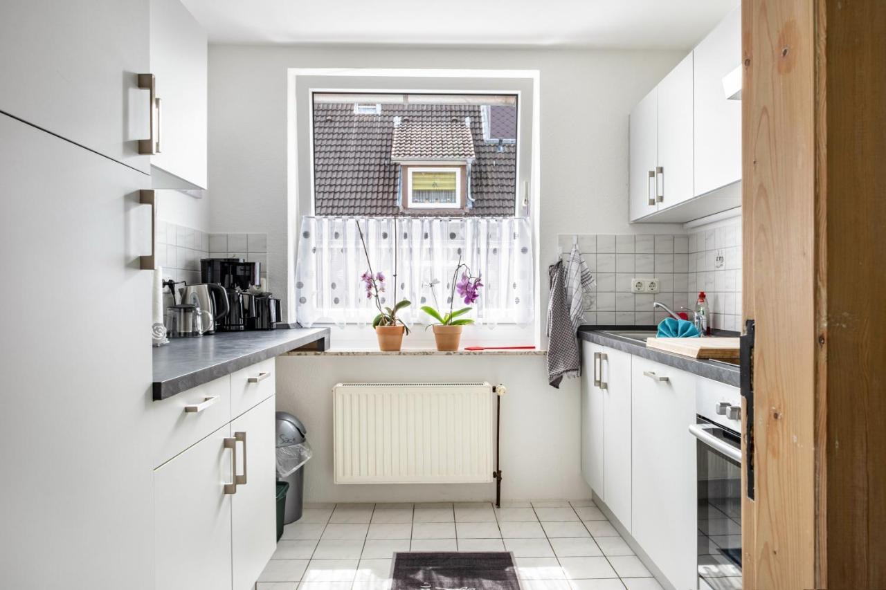 Ferienwohnung Am Elbstrom Stade Exteriör bild