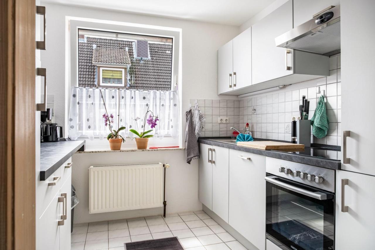Ferienwohnung Am Elbstrom Stade Exteriör bild